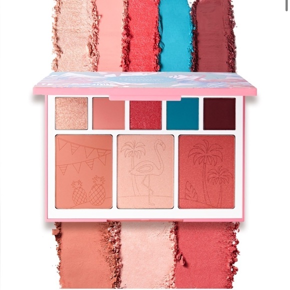 Kiss Joah Flamingo Garden Eyeshadow & Cheek palette - Picture 4 of 10